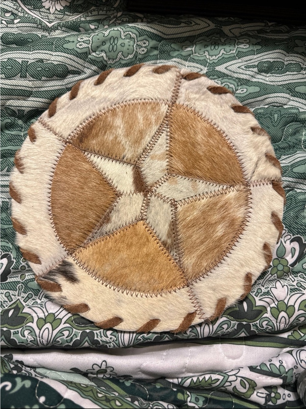 Real Cowhide Placemat